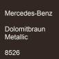 Preview: Mercedes-Benz, Dolomitbraun Metallic, 8526.